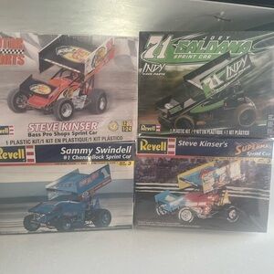 Bass Pro Shops Sprint Car Model Kit Set new In box